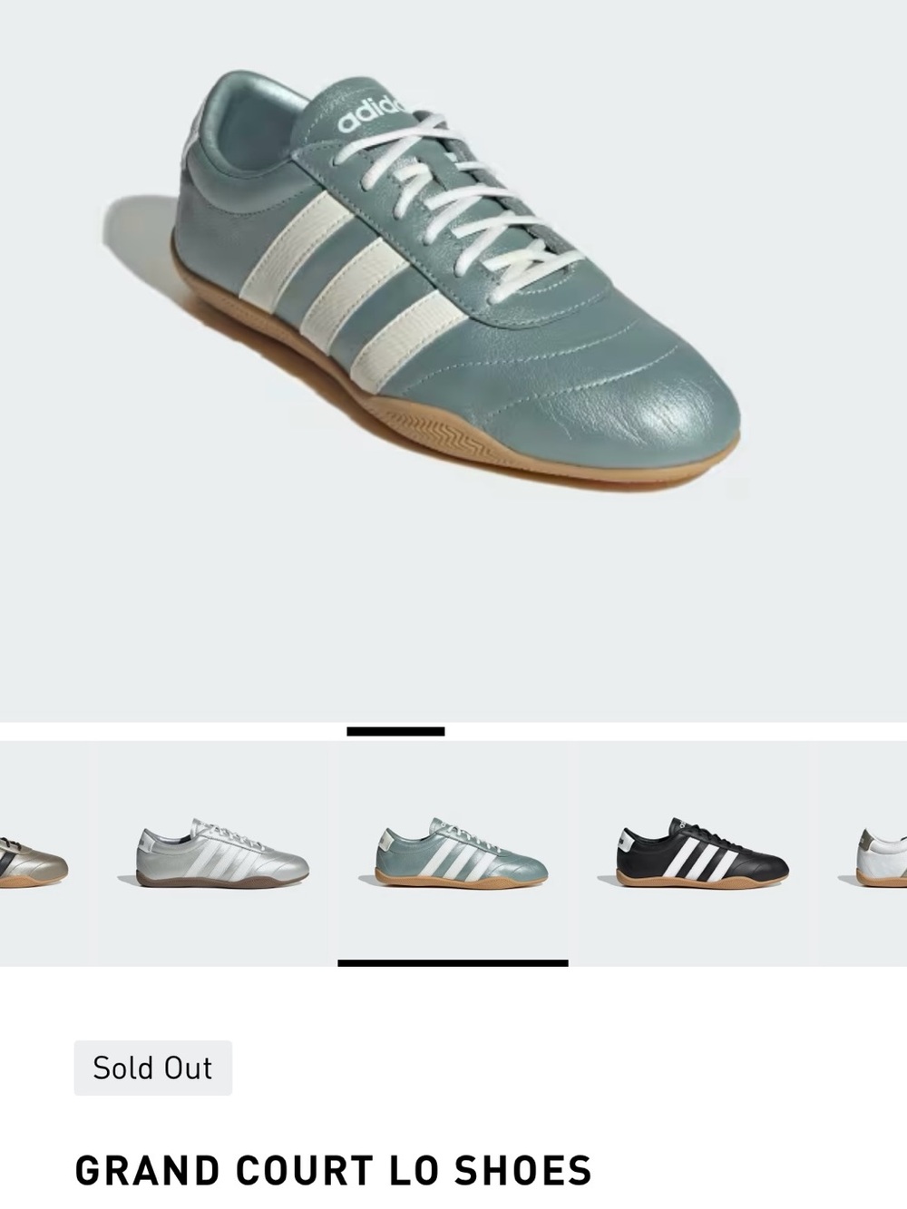 NWT Adidas Grand Court Lo Sneakers 8.5W